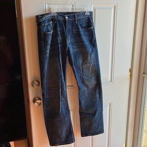 Men's Dark Blue Jeans